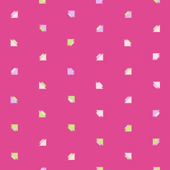 Abstract Color Halftone Dots generative art background illustration