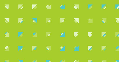 Abstract Color Halftone Dots generative art background illustration