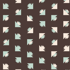 Abstract Color Halftone Dots generative art background illustration