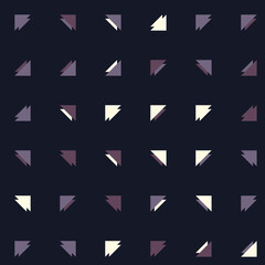 Abstract Color Halftone Dots generative art background illustration