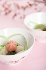 korean food, honey rice cake
