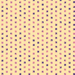 Abstract Color Halftone Dots generative art background illustration