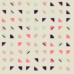 Abstract Color Halftone Dots generative art background illustration