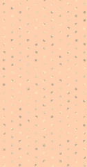 Abstract Color Halftone Dots generative art background illustration