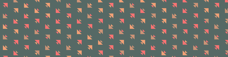 Abstract Color Halftone Dots generative art background illustration