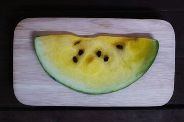 Yellow watermelon