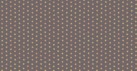 Abstract Color Halftone Dots generative art background illustration