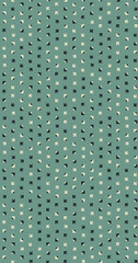 Abstract Color Halftone Dots generative art background illustration