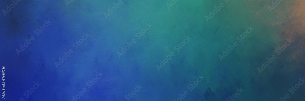 Aufkleber abstract colorful gradient background graphic and teal blue, dark slate gray and pastel brown colors
