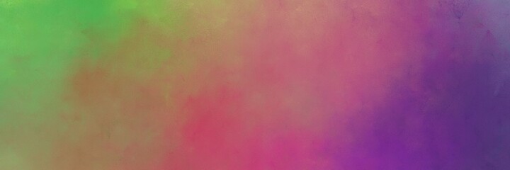 abstract colorful gradient background and antique fuchsia, moderate green and dark slate blue colors. can be used as poster, background or banner