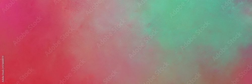 Poster abstract colorful gradient background and antique fuchsia, indian red and cadet blue colors. can be 