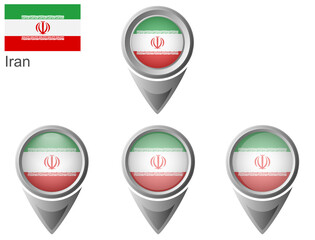 territory icon or country flag of Iran