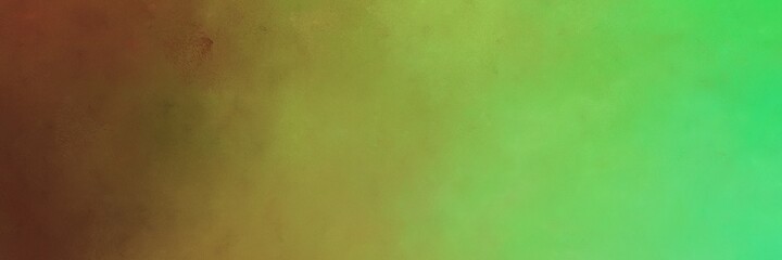 abstract colorful gradient backdrop and moderate green, chocolate and brown colors. can be used as canvas, background or banner