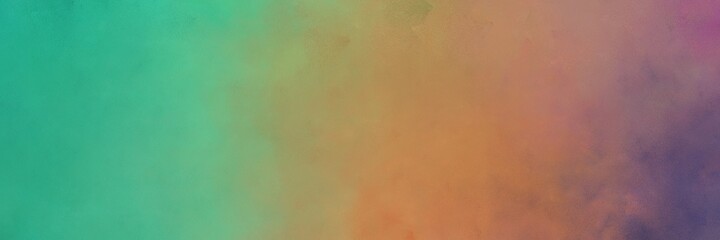 abstract colorful gradient background graphic and pastel brown, peru and medium sea green colors. art can be used as background illustration
