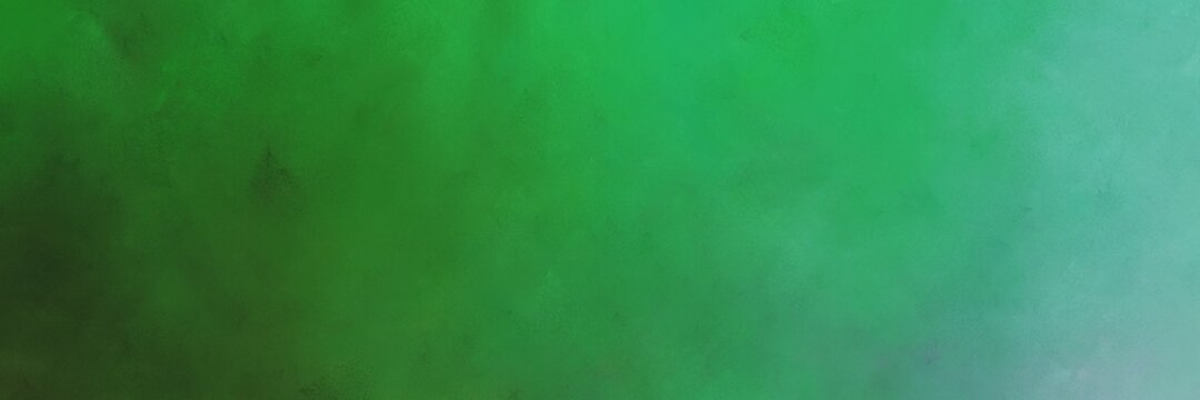 abstract colorful gradient background and sea green, cadet blue and forest green colors. can be used as texture, background or banner