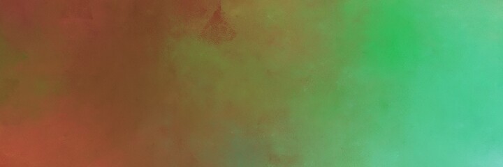 abstract colorful gradient background graphic and brown, medium aqua marine and medium sea green colors. art can be used as background or texture