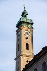 The parish church of St. Peter, one of Munich's most famous landmark