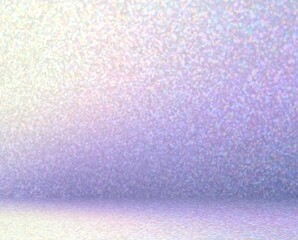 Lilac brilliance iridescent glitter room 3d render. Crystal textured wall and floor. Luxury background.