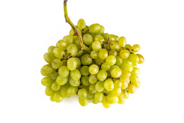 sultana grapes isolated on a white background