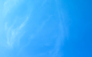 blue sky with beautiful natural white clouds