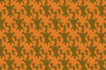 unique hallowen devil pattern. suitable for wallpapers and backgrounds