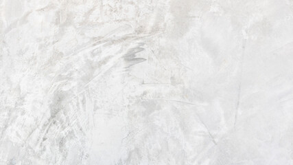 White cement wall background in vintage style for graphic design or wallpaper. Pattern of soft concrete floor in retro concept.