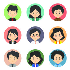 Set 9 of Business Avatar