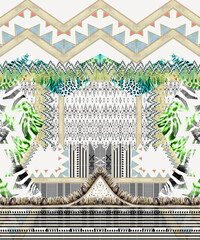 textile tropical print