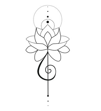Lotus Flower Stencil Images – Browse 1,026 Stock Photos, Vectors, and Video  | Adobe Stock
