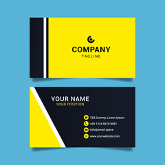 simple business card template graphic image