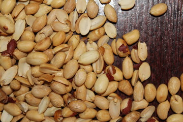 nuts on a table