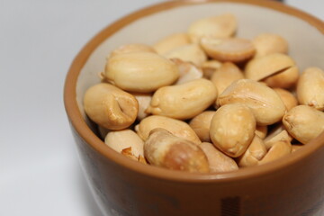nuts on a table