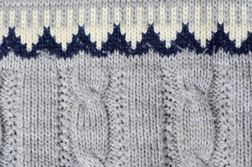 sweater detail knitted texture