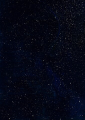 Fototapeta na wymiar starry night sky with stars