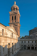 Fototapeta na wymiar Palazzo ducale di Mantova, la torre