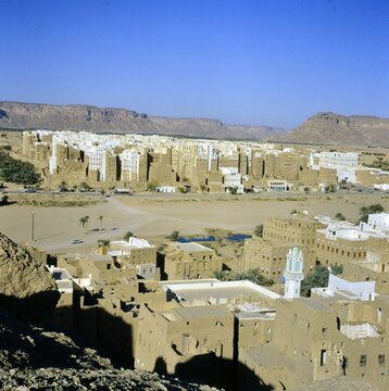 Wadi Hadramaut Shibam W&uuml;ste  Berber  Jemen Desert