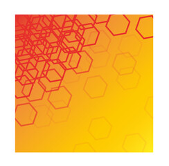 hexagon for background  vector illustration 