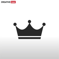 Crown icon vector eps 10