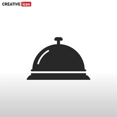 hotel bell icon vector eps 10