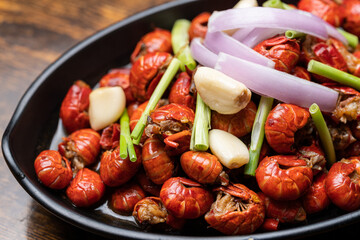 Spicy crayfish