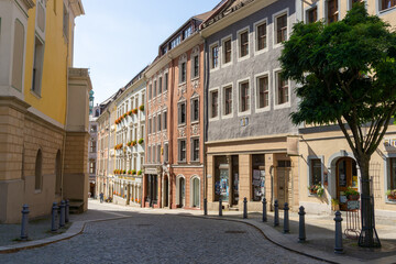 Fototapeta na wymiar view of the historic old town of Bautzen