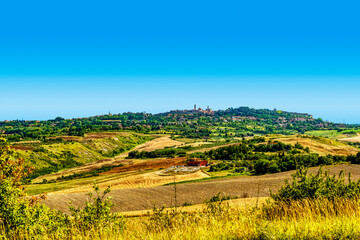 Obraz premium Volterra in der Toskana