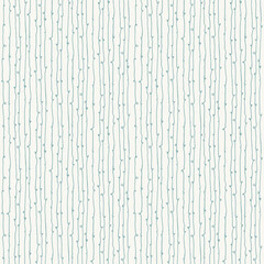 Seamless pattern with hand drawn lines