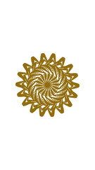 sunflower mandala, this design is perfect for decorations, symbols and more