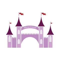 Amusement Park Entrance Icon