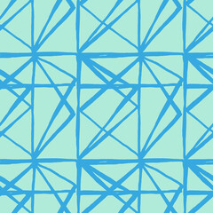 Abstract seamless hand drawn pattern