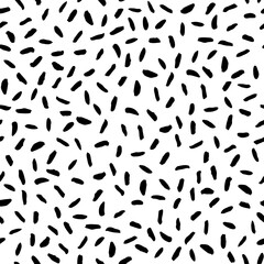 Seamless abstract hand drawn pattern