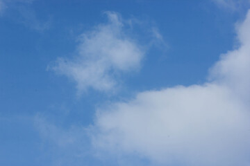 blue sky with clouds