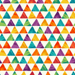 Seamless abstract pattern with triangles