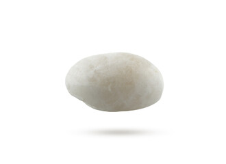 White stone on white background  for decorative design and other